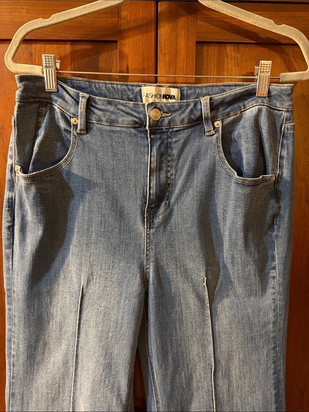 Fashion Nova Extreme Flare Jeans - Picture 2 of 5